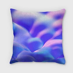 Подушка квадратная Neon Waves, цвет: 3D-принт