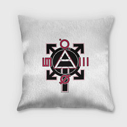 Подушка квадратная 30 seconds to Mars emblem