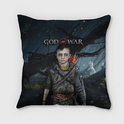 Подушка квадратная God of War: Atreus