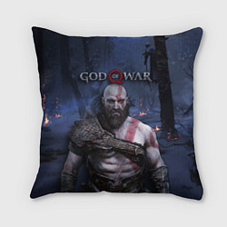 Подушка квадратная God of War: Kratos