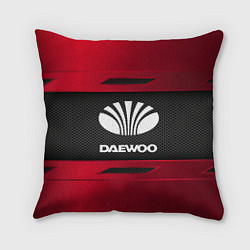 Подушка квадратная Daewoo Sport, цвет: 3D-принт