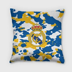 Подушка квадратная Real Madrid: Camo