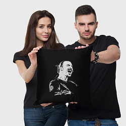Подушка квадратная Zlatan Ibrahimovic, цвет: 3D-принт — фото 2