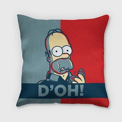 Подушка квадратная Homer Simpson DOH!