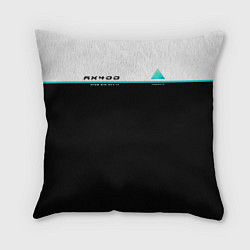 Подушка квадратная Detroit: AX400, цвет: 3D-принт