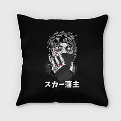 Подушка квадратная Scarlxrd: hieroglyphs