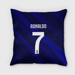 Подушка квадратная Ronaldo 7: Blue Sport