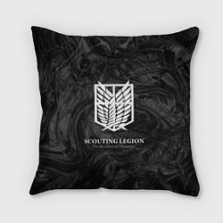Подушка квадратная Scouting Legion, цвет: 3D-принт