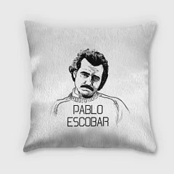 Подушка квадратная Pablo Escobar