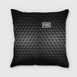 Подушка квадратная PUBG: Carbon Style, цвет: 3D-принт