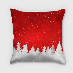 Подушка квадратная Christmas pattern