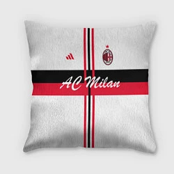 Подушка квадратная AC Milan: White Form