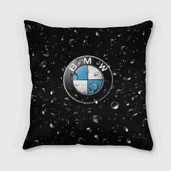 Подушка квадратная BMW под Дождём
