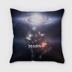 Подушка квадратная Mass Effect 3