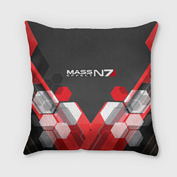 Подушка квадратная Mass Effect: N7 Soldier