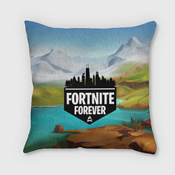 Подушка квадратная Fortnite Forever