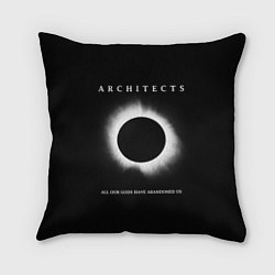 Подушка квадратная Architects: Black Eclipse, цвет: 3D-принт