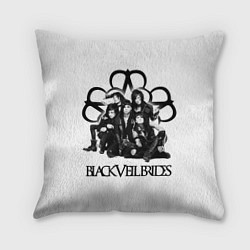 Подушка квадратная Black Veil Brides: Knives and Pens