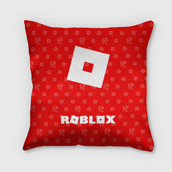 Подушка квадратная ROBLOX: Red Style, цвет: 3D-принт