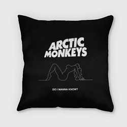 Подушка квадратная Arctic Monkeys: Do i wanna know?