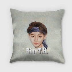 Подушка квадратная BTS Kim T.H.