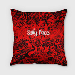 Подушка квадратная Sally Face: Red Bloody