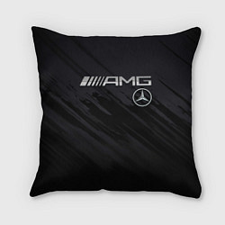 Подушка квадратная Mercedes AMG