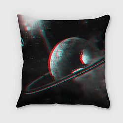 Подушка квадратная Cosmos Glitch, цвет: 3D-принт