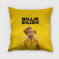 Подушка квадратная Billie Eilish: Lovely