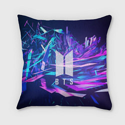 Подушка квадратная BTS: Cyber Neon