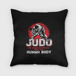 Подушка квадратная Judo: Human Body, цвет: 3D-принт