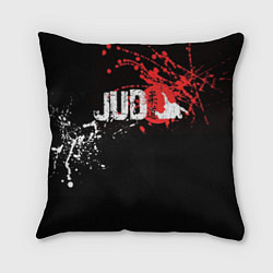 Подушка квадратная Judo Blood, цвет: 3D-принт