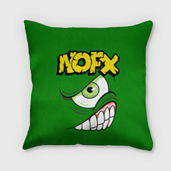 Подушка квадратная NOFX Face