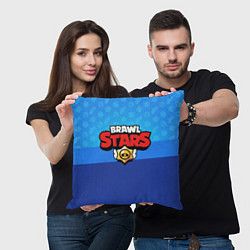 Подушка квадратная Brawl Stars, цвет: 3D-принт — фото 2