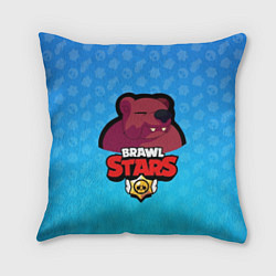 Подушка квадратная Bear: Brawl Stars