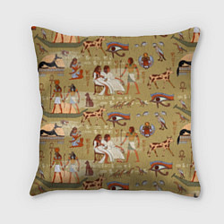 Подушка квадратная Египетские фрески