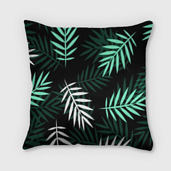 Подушка квадратная Листья пальмы