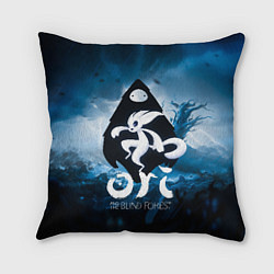 Подушка квадратная Ori logo game, цвет: 3D-принт