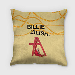 Подушка квадратная BILLIE EILISH
