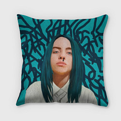 Подушка квадратная Billie Eilish