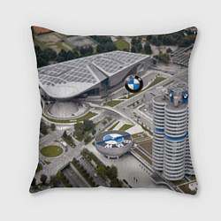 Подушка квадратная BMW city