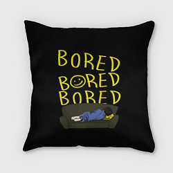 Подушка квадратная Boreb, цвет: 3D-принт