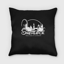 Подушка квадратная Sherlock