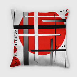 Подушка квадратная JAPAN, цвет: 3D-принт