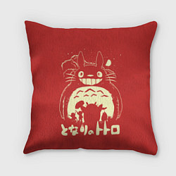 Подушка квадратная Totoro