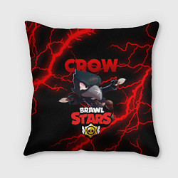 Подушка квадратная BRAWL STARS CROW