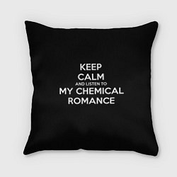 Подушка квадратная My chemical romance, цвет: 3D-принт