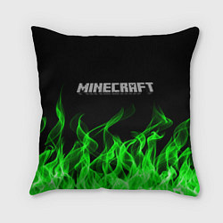 Подушка квадратная MINECRAFT FIRE, цвет: 3D-принт