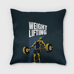 Подушка квадратная Wheight lifting