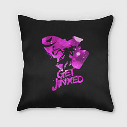 Подушка квадратная Get Jinxed